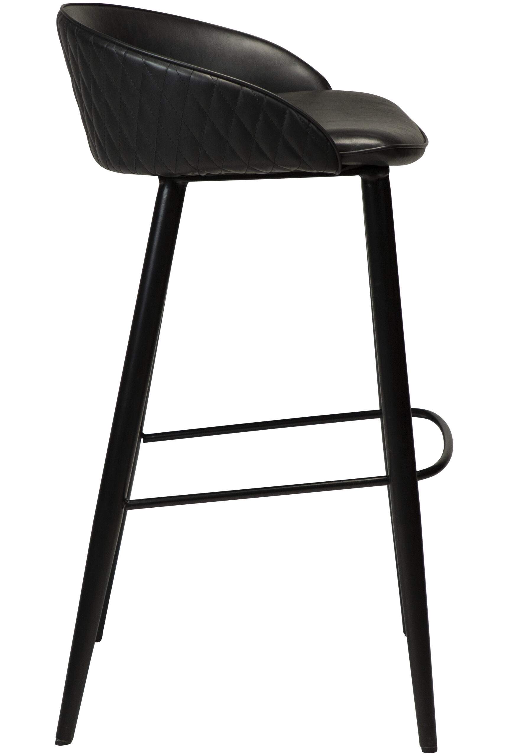 Dual-baro-kede-juoda-oda-3 Dual baro kėdė oda - vaizdas 3